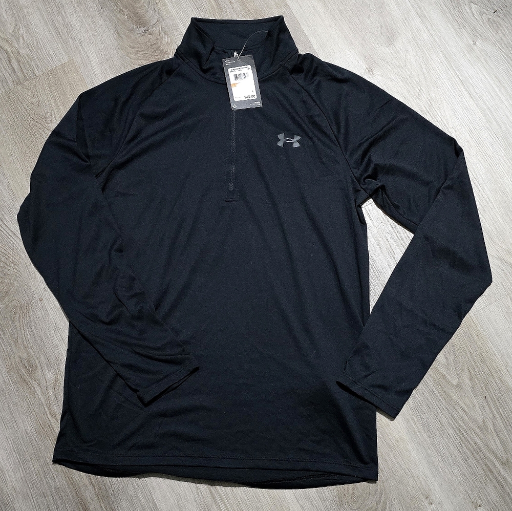 Under Armour Black Half-Zip Pullover